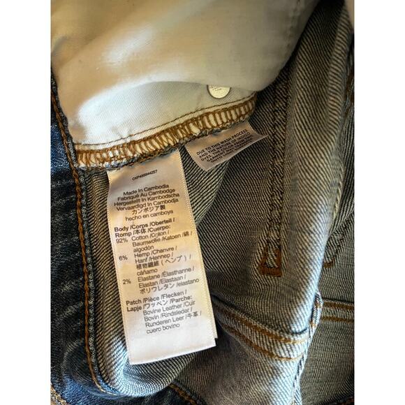 Madewell Women’s Slim Demi Boot Jeans Size 29 Medium Blue Wash High Rise - Picture 9 of 9